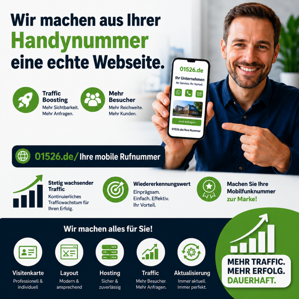 Handynummer Trafficbooster